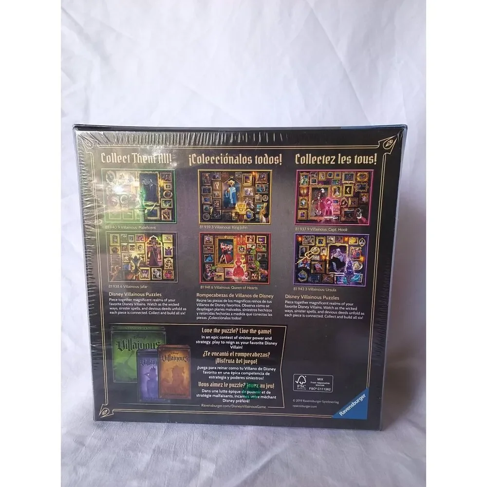 NIP Ravensburger Disney Villainous Maleficent 1000 Piece Puzzle